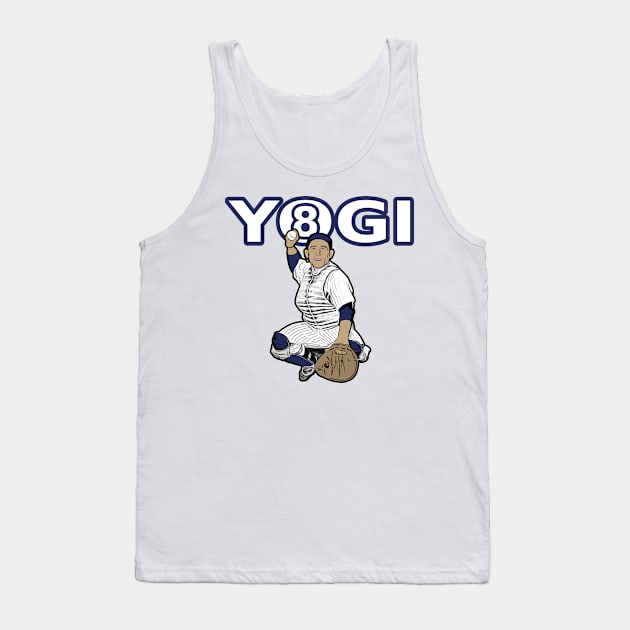 Yankees Yogi 8 Tank Top by Gamers Gear